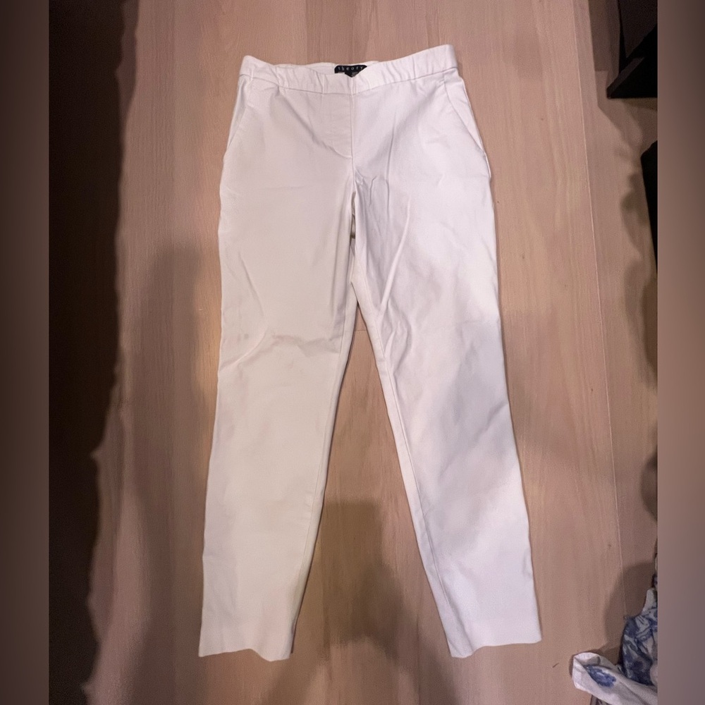 white theory pants